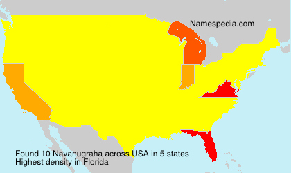 Surname Navanugraha in USA Surname Navanugraha in USA