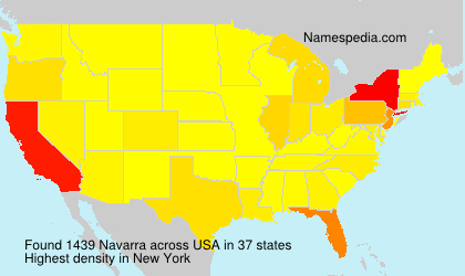 Surname Navarra in USA Surname Navarra in USA