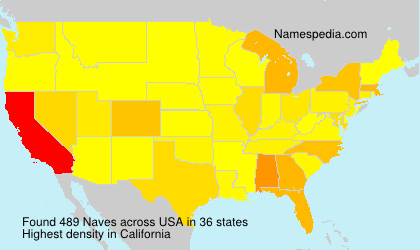 Surname Naves in USA Surname Naves in USA