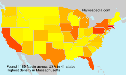 Surname Navin in USA Surname Navin in USA