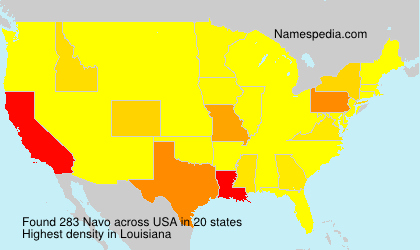 Surname Navo in USA Surname Navo in USA