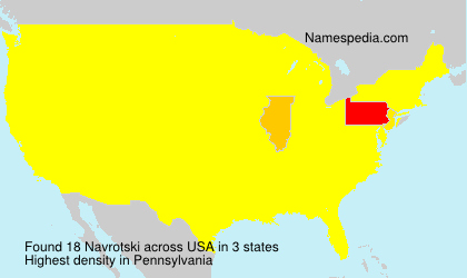 Surname Navrotski in USA Surname Navrotski in USA