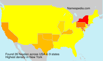 Surname Naydan in USA Surname Naydan in USA