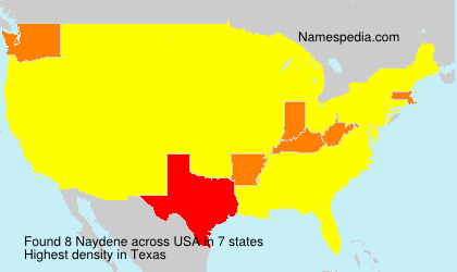 Surname Naydene in USA Surname Naydene in USA