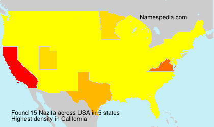 Surname Nazifa in USA Surname Nazifa in USA