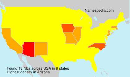 Surname Nba in USA Surname Nba in USA