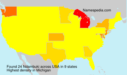 Surname Ndambuki in USA Surname Ndambuki in USA