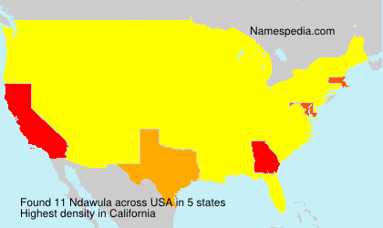 Surname Ndawula in USA Surname Ndawula in USA