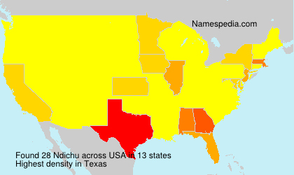 Surname Ndichu in USA Surname Ndichu in USA