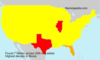 Surname Ndoko in USA Surname Ndoko in USA