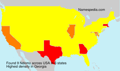 Surname Ndomo in USA Surname Ndomo in USA