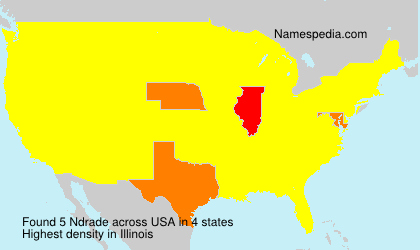 Surname Ndrade in USA Surname Ndrade in USA