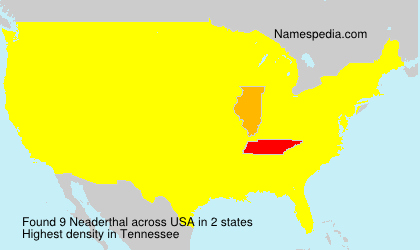 Surname Neaderthal in USA Surname Neaderthal in USA