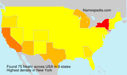 Surname Neahr in USA Surname Neahr in USA