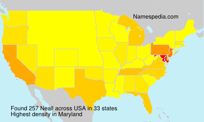 Surname Neall in USA Surname Neall in USA