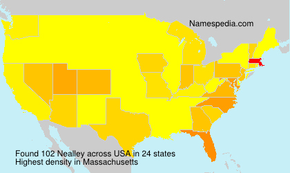 Surname Nealley in USA Surname Nealley in USA