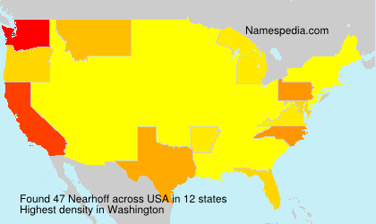 Surname Nearhoff in USA Surname Nearhoff in USA