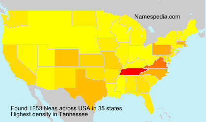 Surname Neas in USA Surname Neas in USA