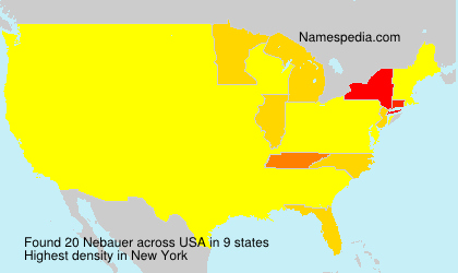 Surname Nebauer in USA Surname Nebauer in USA