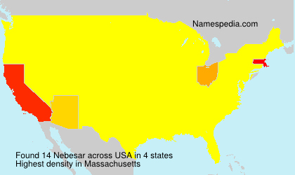 Surname Nebesar in USA Surname Nebesar in USA