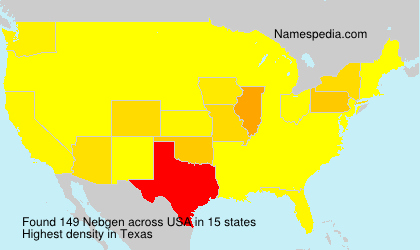 Surname Nebgen in USA Surname Nebgen in USA
