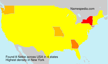 Surname Nebie in USA Surname Nebie in USA