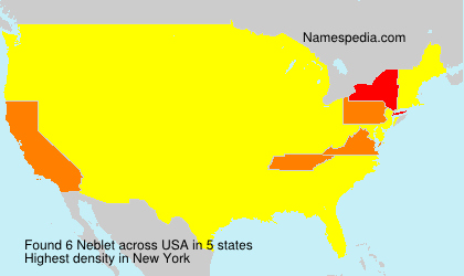 Surname Neblet in USA Surname Neblet in USA