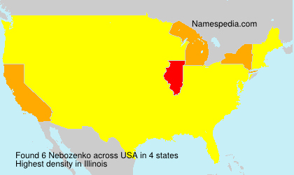 Surname Nebozenko in USA Surname Nebozenko in USA