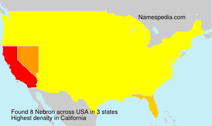 Surname Nebron in USA Surname Nebron in USA