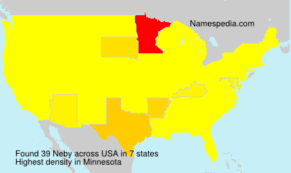 Surname Neby in USA Surname Neby in USA