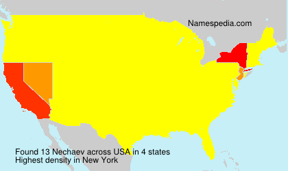 Surname Nechaev in USA Surname Nechaev in USA