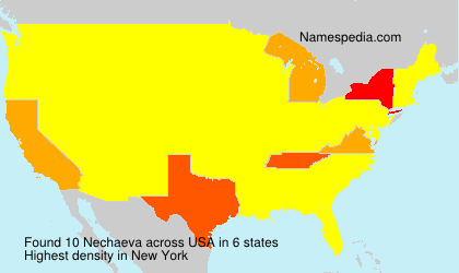 Surname Nechaeva in USA Surname Nechaeva in USA