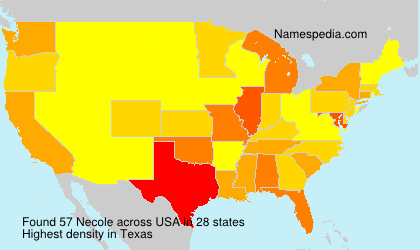 Surname Necole in USA Surname Necole in USA