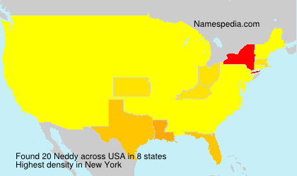 Surname Neddy in USA Surname Neddy in USA