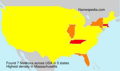 Surname Nedkova in USA Surname Nedkova in USA
