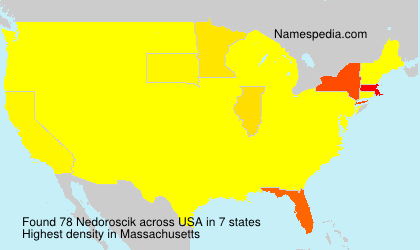 Surname Nedoroscik in USA Surname Nedoroscik in USA