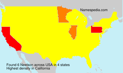 Surname Neelson in USA Surname Neelson in USA