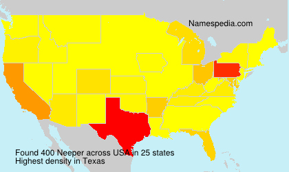 Surname Neeper in USA Surname Neeper in USA
