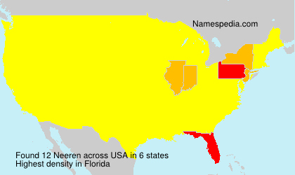 Surname Neeren in USA Surname Neeren in USA
