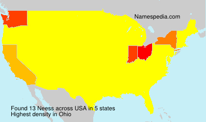 Surname Neess in USA Surname Neess in USA