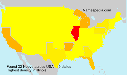 Surname Neeve in USA Surname Neeve in USA