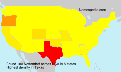 Surname Neffendorf in USA Surname Neffendorf in USA