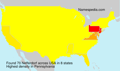 Surname Nefferdorf in USA Surname Nefferdorf in USA