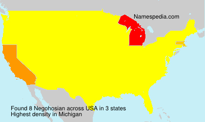 Surname Negohosian in USA Surname Negohosian in USA