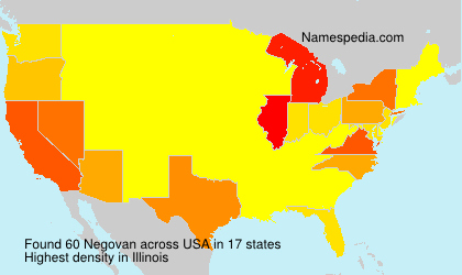 Surname Negovan in USA Surname Negovan in USA
