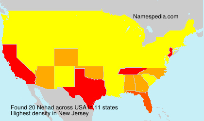 Surname Nehad in USA Surname Nehad in USA