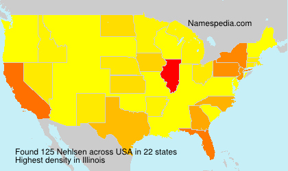 Surname Nehlsen in USA Surname Nehlsen in USA