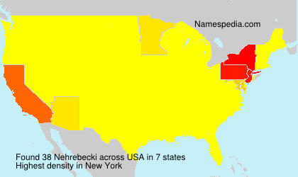 Surname Nehrebecki in USA Surname Nehrebecki in USA
