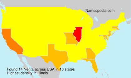 Surname Nehta in USA Surname Nehta in USA