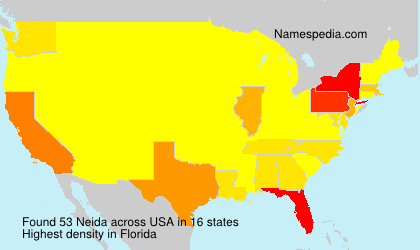 Surname Neida in USA Surname Neida in USA